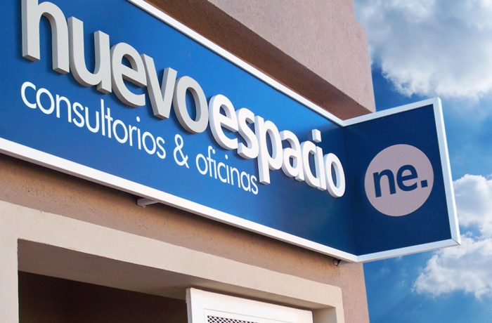 Cartelería Institucional con corpóreo